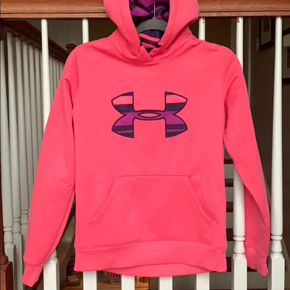 Pink Under Armour Sweatshirt